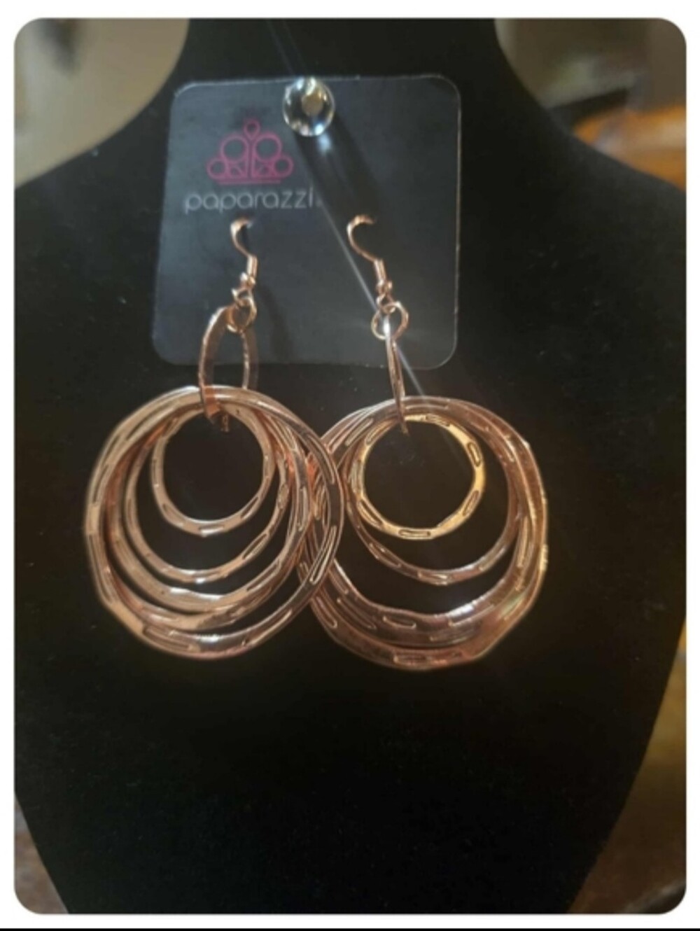 Ringing Radiance Copper Multi-Hoop Earrings